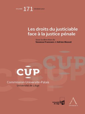 cover image of Les droits du justiciable face à la justice pénale